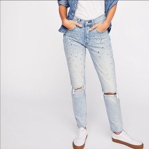 Free People x Levi Counting Stars 501 Jeans